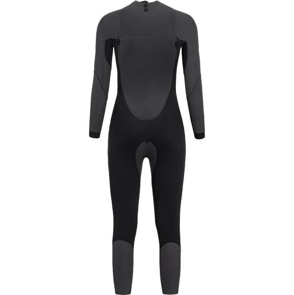 2026 Orca Womens Zeal Hi-Vis Back Zip Open Water Swim Wetsuit NN2Z - Black